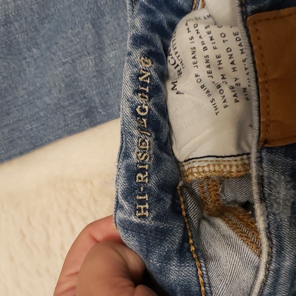 AMERICAN EAGLE Next Level Stretch Hi Rise Jegging sz 2 - Picture 3 of 7